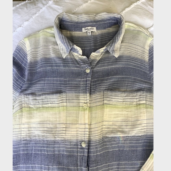 Splendid Stripe Button Down - Picture 7 of 9